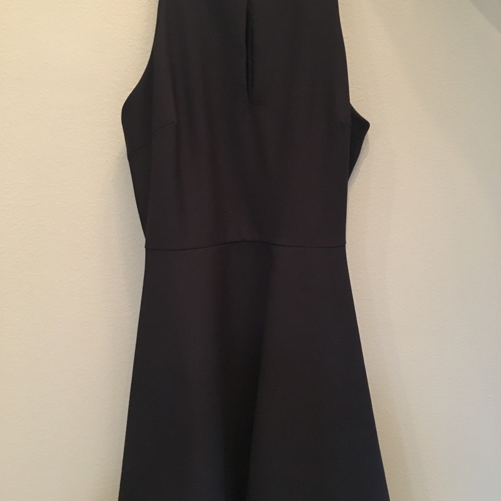 Elizabeth and James navy dress.